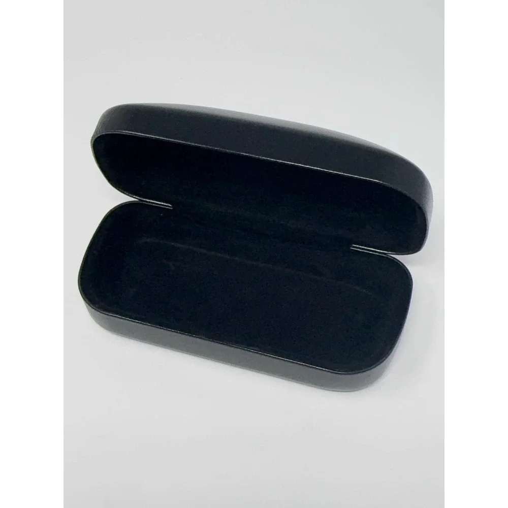 Coach Clamshell Hard Sunglass Case Lined Black Designer Travel Work Office‎